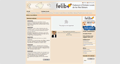 Desktop Screenshot of felib.es